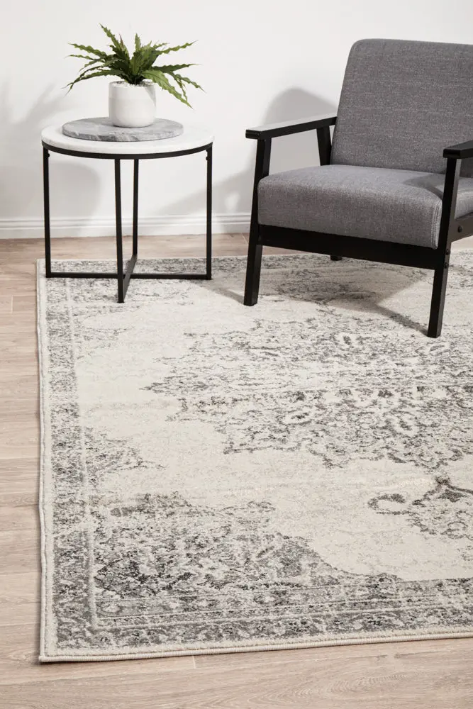 Chrome Rita Silver Area Rug – 400 Cm X 300 Cm 1