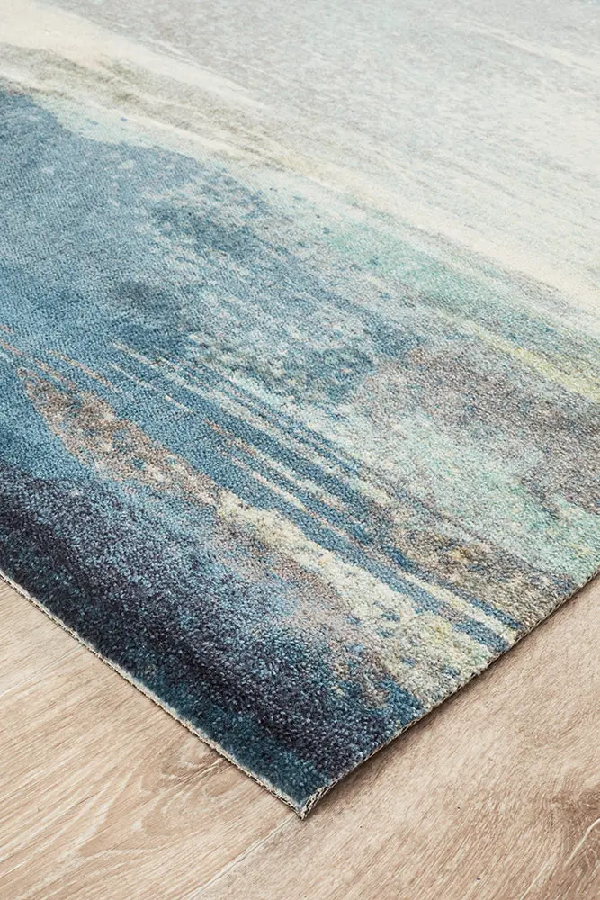 City 563 Blue Living Room Rug – 280 X 190 Cm 1