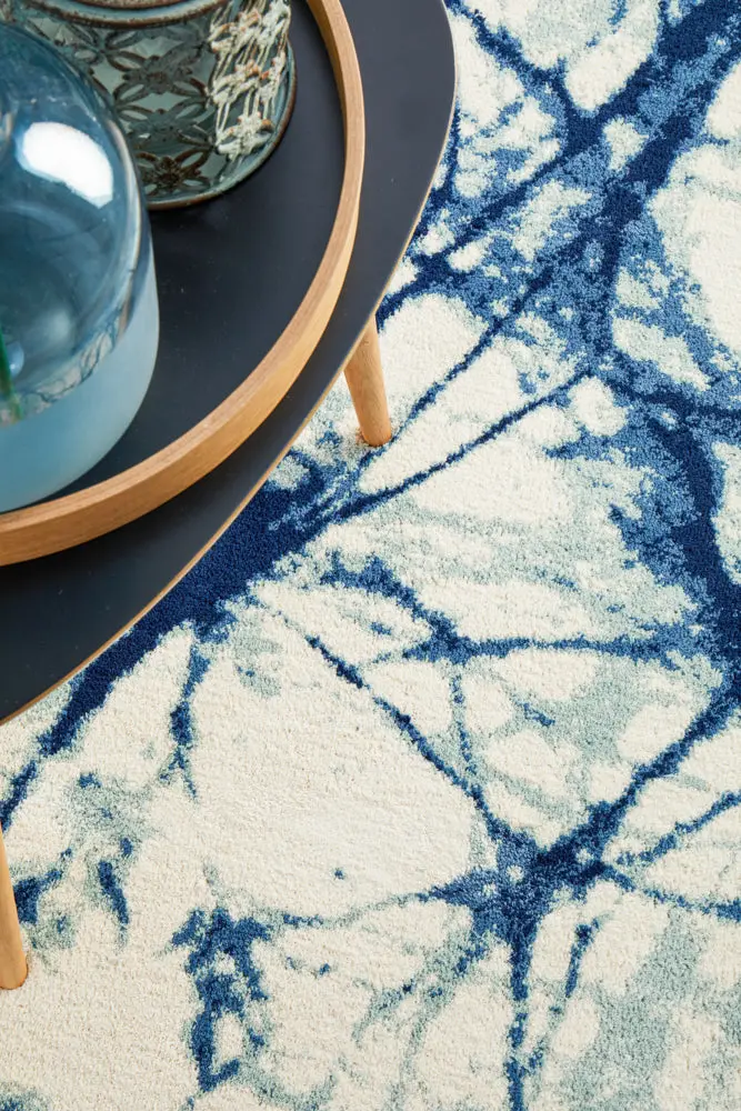 City 563 Blue Medium Rug – 220 X 150 Cm 1