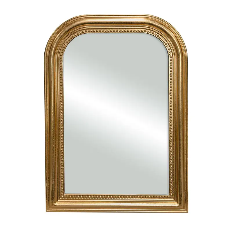 Clementine Gold Leaf Accent Wall Mirror 1
