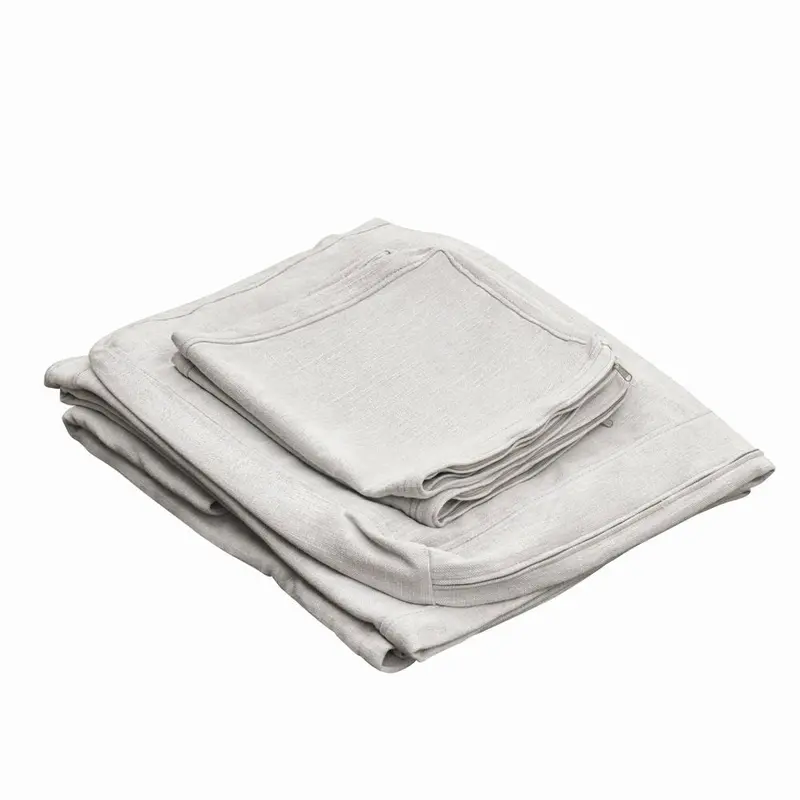 Clovelly 2.5-Seat Sofa Slipcover In Ivory 1
