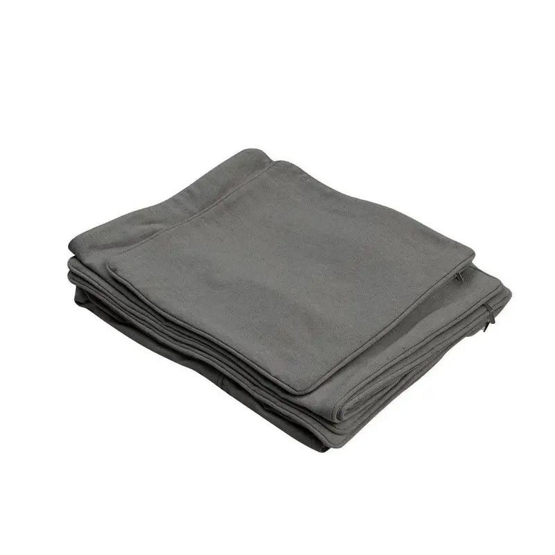 Clovelly 2-Seat Sofa Slipcover Only – Storm Grey Fabric 1