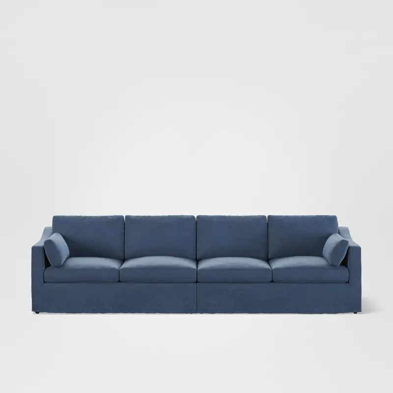 Clovelly Navy 4-Seat Modular Sofa 1
