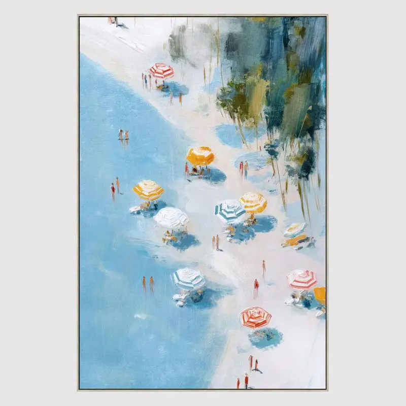 Coastal Beach Scene Wall Art – Style B 1