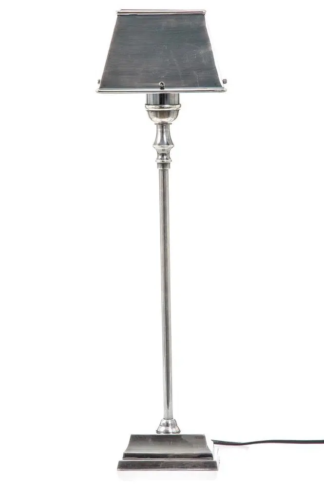 Collin Table Lamp – Timeless Antique Silver Design With Balanced Proportions 1