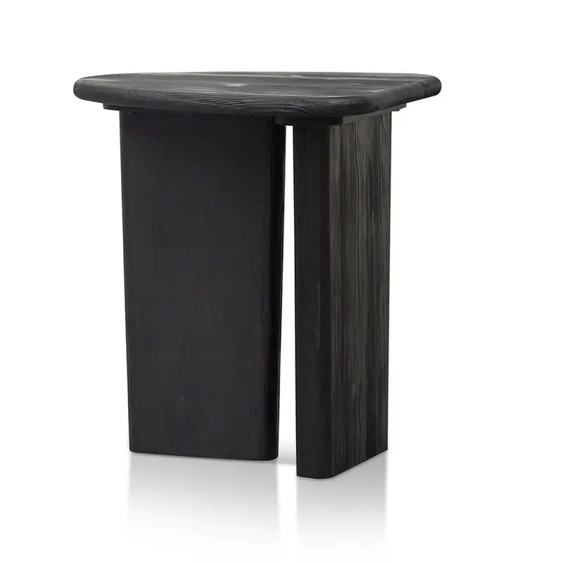 Compact Black Side Table – Modern Square Design 1
