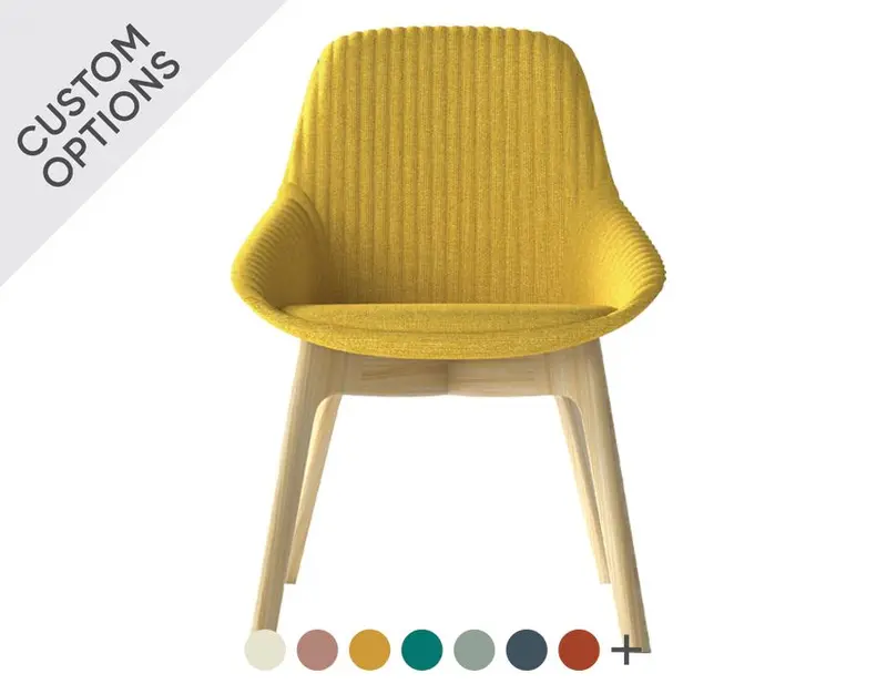 Core Wooden-Base Office Chair 1