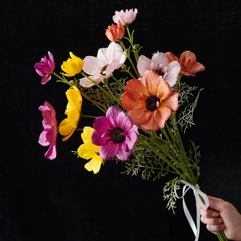 Coreopsis Silk Spray Collection – 12-Stem Set 1
