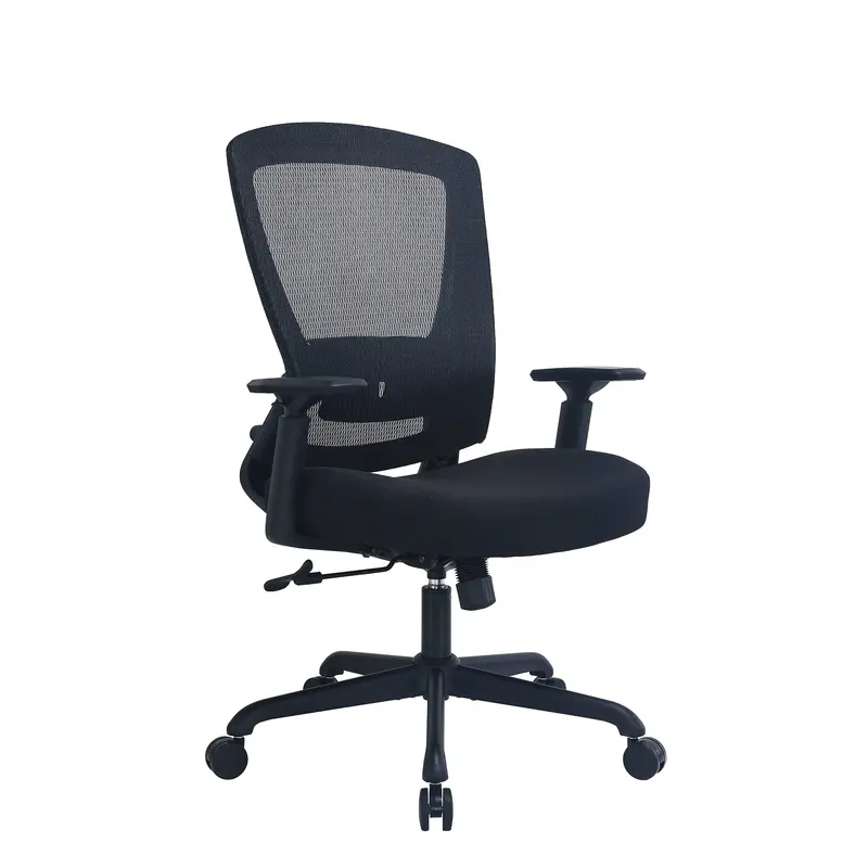 Daisey Fabric Task Chair – Ergonomic Office Seat With Padded Seat And Backrest 1