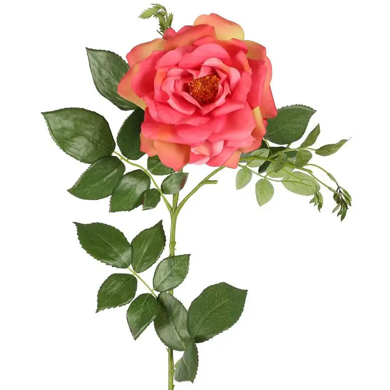 Dark Pink Chelsea Rose Stem – 97Cm Rich-Hue Rose 1