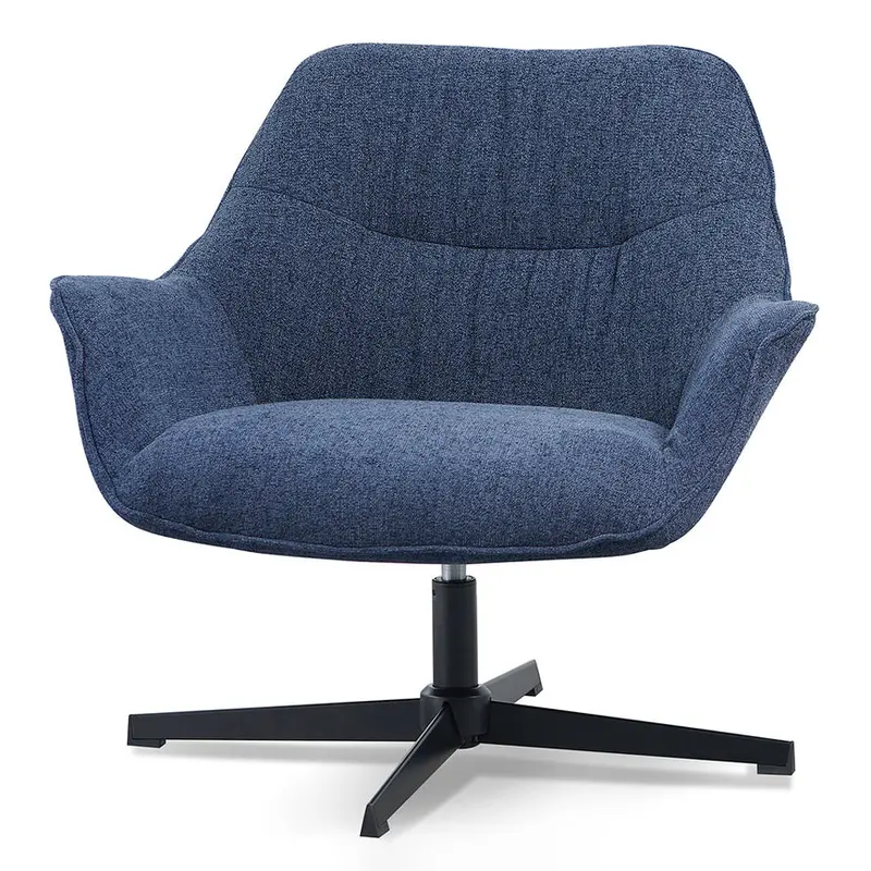 Denim Blue Lounge Chair 1