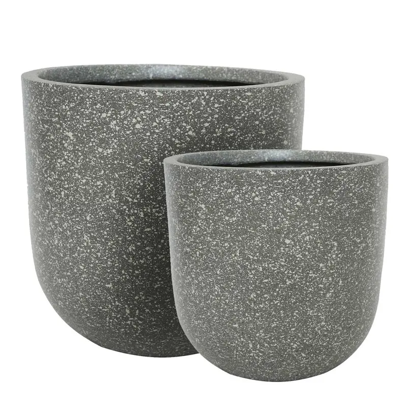 Dessa Large Terrazzo Effect Planter Duo 1