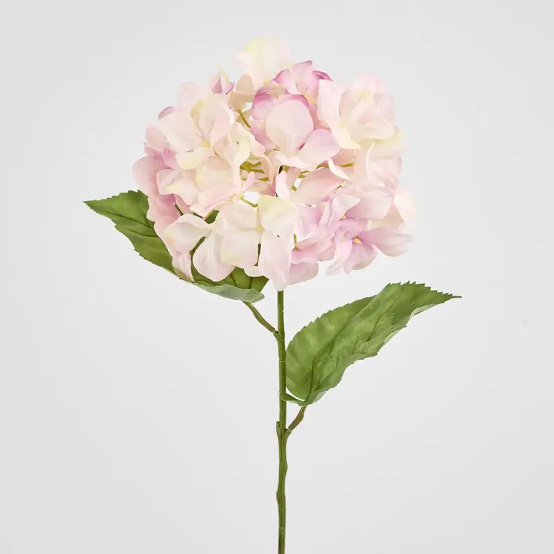 Domed Hydrangea Artificial Arrangement – Light Pink, 68Cm 1