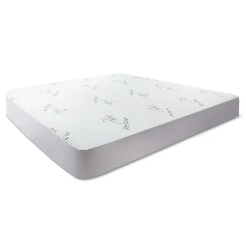 Double Bamboo Mattress Protector – Soft, Breathable Bedding Shield 1