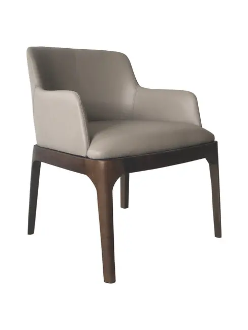Dove Dining Chair – Waterproof Crypton-Upholstered Visitor Seat For Modern Spaces 1