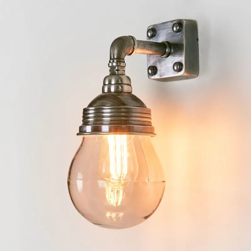 Dover Wall Sconce In Antique Silver Finish 1