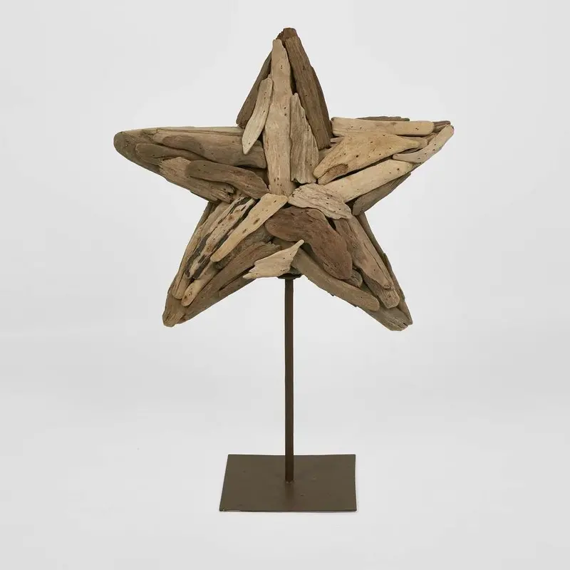 Drift Star Ornament On Stand – Large Coastal-Inspired Décor Item 1