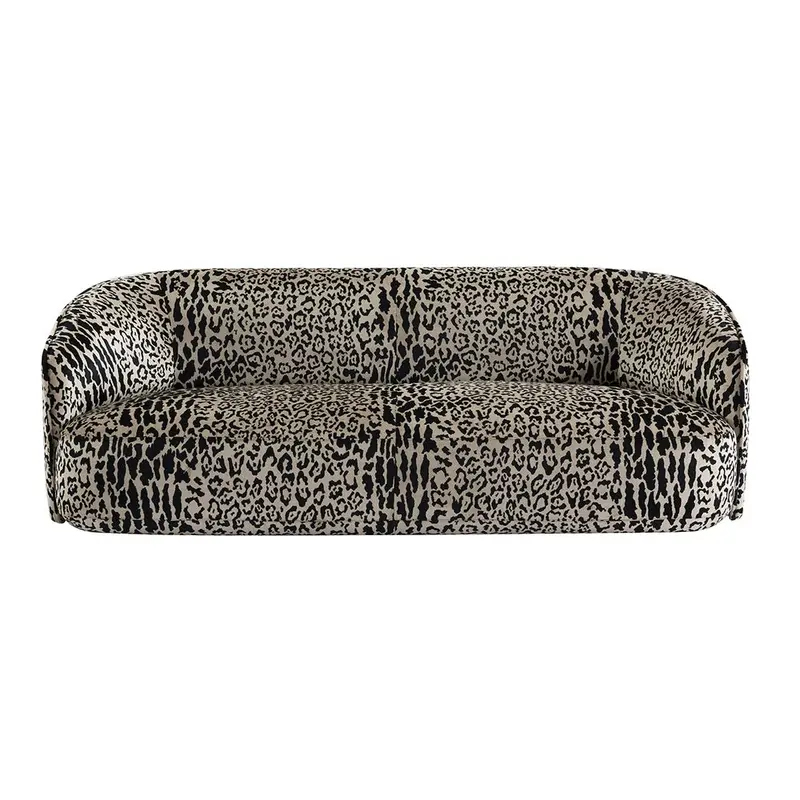 Durban 3-Seater Leopard Chenille Sofa – Limited Edition 1