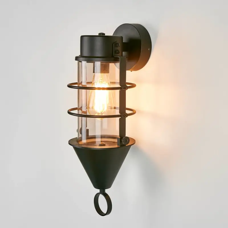 Eastwood Weather-Resistant Outdoor Wall Light – Black 1