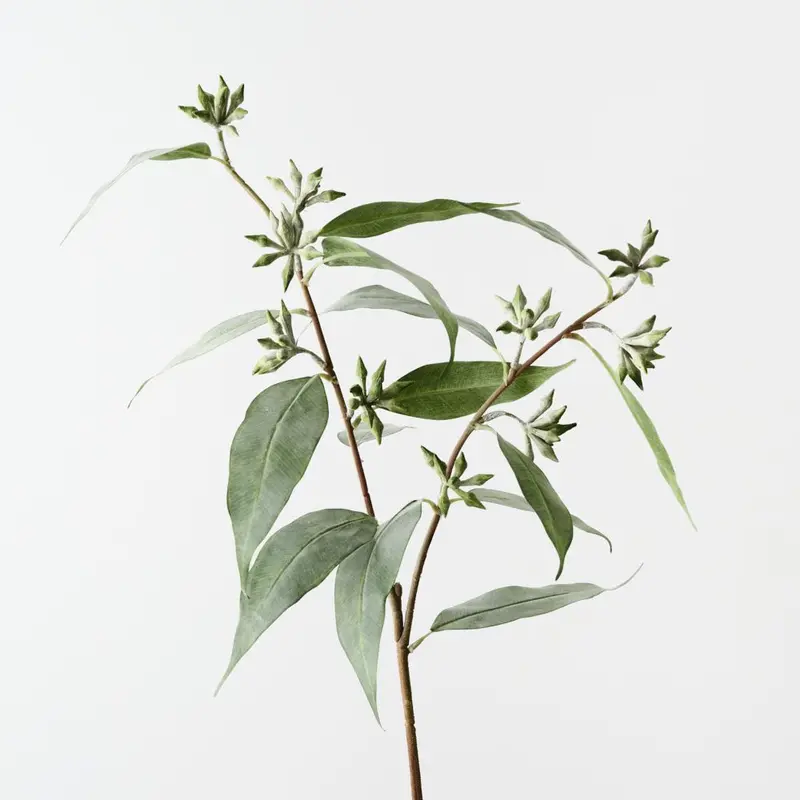 Eucalyptus Seed Pod Spray – 12-Stem Artificial Arrangement 1