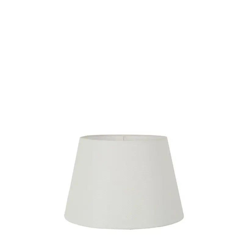 Extra-Extra-Small Textured Ivory Taper Lamp Shade (E27) 1