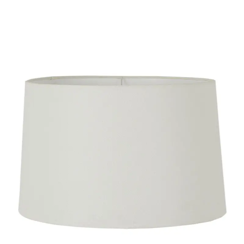 Extra-Large Textured Ivory Drum Lamp Shade (E27) 1