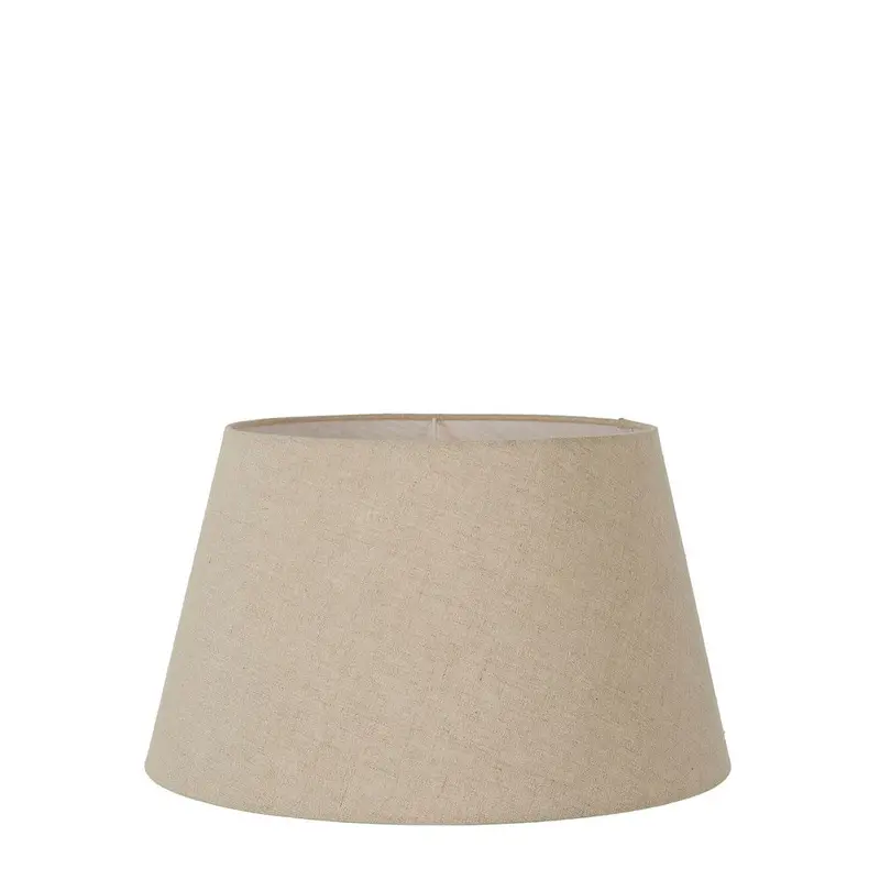 Extra-Small Dark Natural Linen Taper Lamp Shade (E27) 1