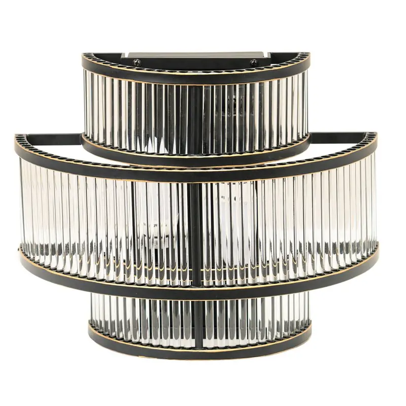 Fontaine Antique Black Wall Sconce 1