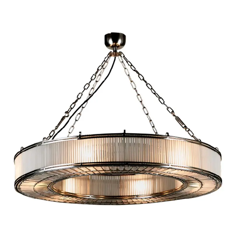 Franschhoek Large Silver Ceiling Pendant Light 1