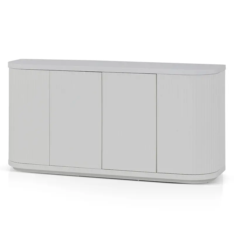 Full-White 1.6-Metre Veneer Buffet Unit 1
