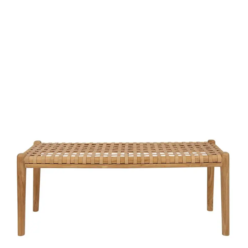 Gerti Natural Wood Bench 1