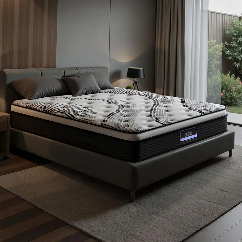 Giselle Bedding 32Cm Euro Top King Mattress With Plush Surface Cushioning 1