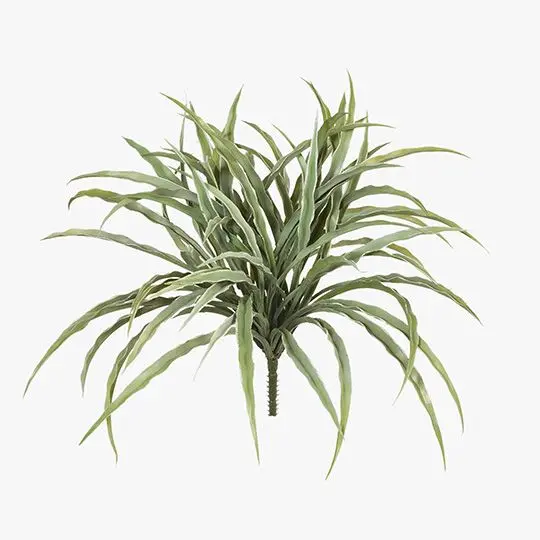 Grass Vanilla Artificial Bush – 12-Piece Decorative Stem Set 1