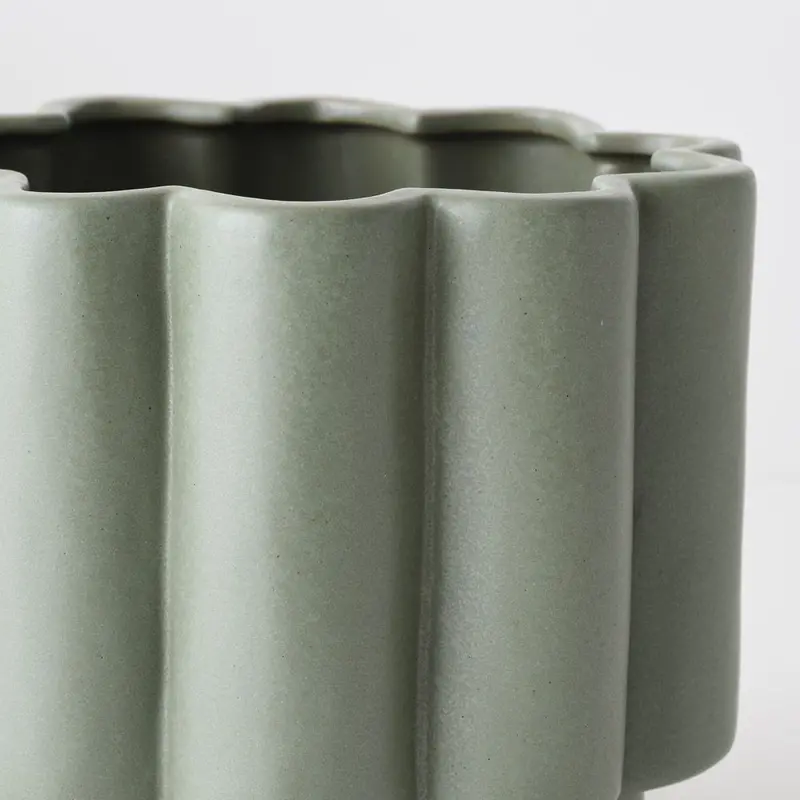 Gustel Hand-Thrown Ceramic Pot Set (2) 1