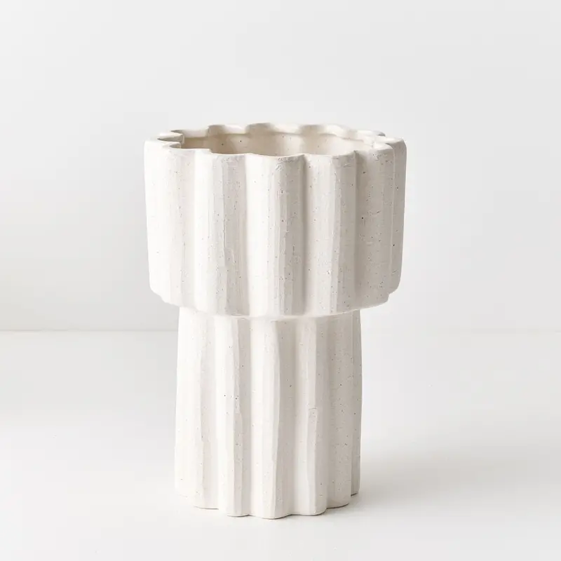 Gustel Matte Finish Planter Set 1