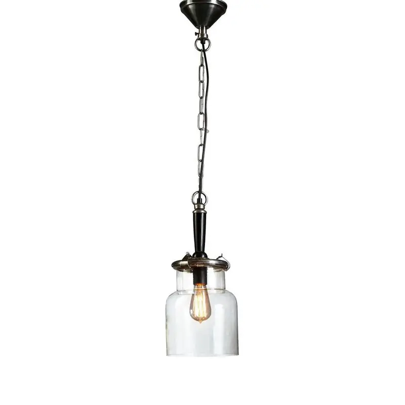 Haiti Minimalist Silver Ceiling Pendant Light 1