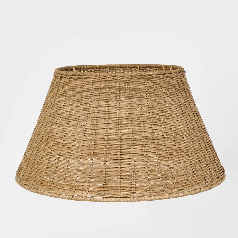 Handwoven Rattan Lamp Shade – 18-Inch Diameter 1