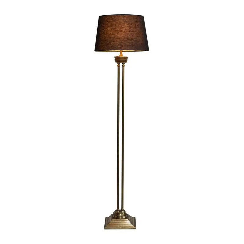 Hudson Brass Floor Lamp Base – Stand Only 1