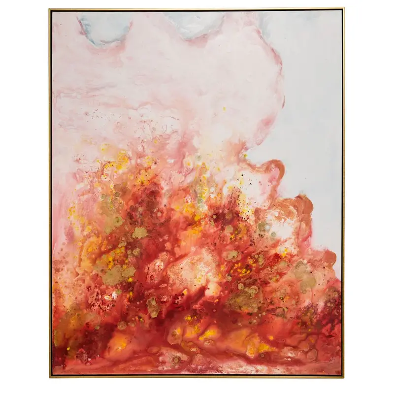 I'M Blushing Contemporary Oil Canvas Art 1