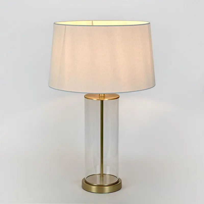 Iris Antique Brass Table Lamp Base – Shade Not Included 1