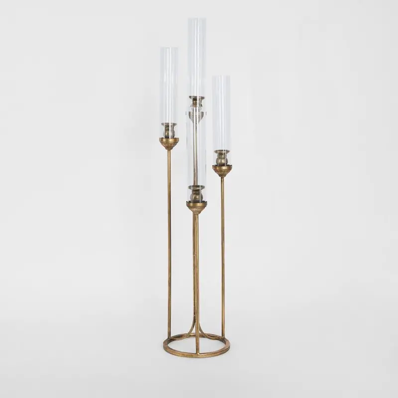 Isabella Extra-Tall Gold Candle Stand – 90 Cm 1