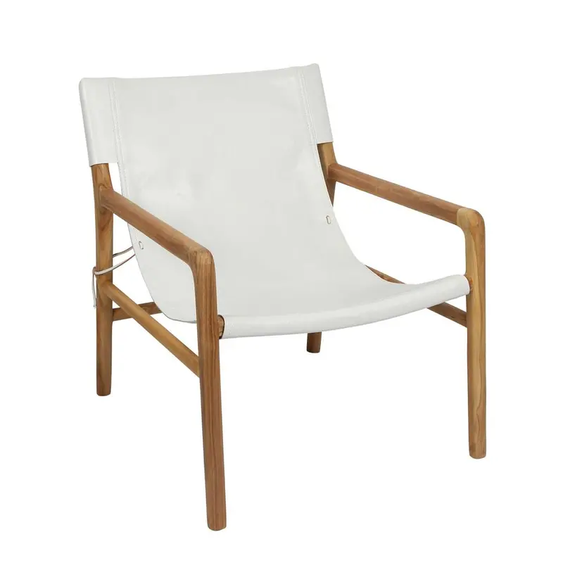 Jasper White Accent Chair 1