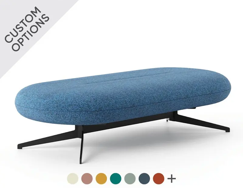 Juliette Two-Seater Bench-Style Sofa 1