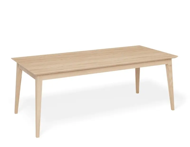 Jylland Extendable Dining Table – Natural Oak, 200–260Cm Length By Ton 1