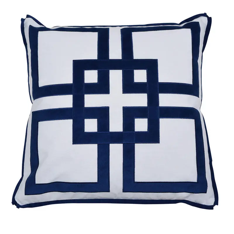 Kirribilli Deep Navy Cushion Cover 1