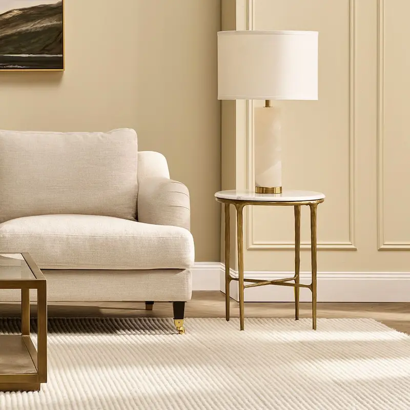 Kolari Alabaster Ceramic Table Lamp 1