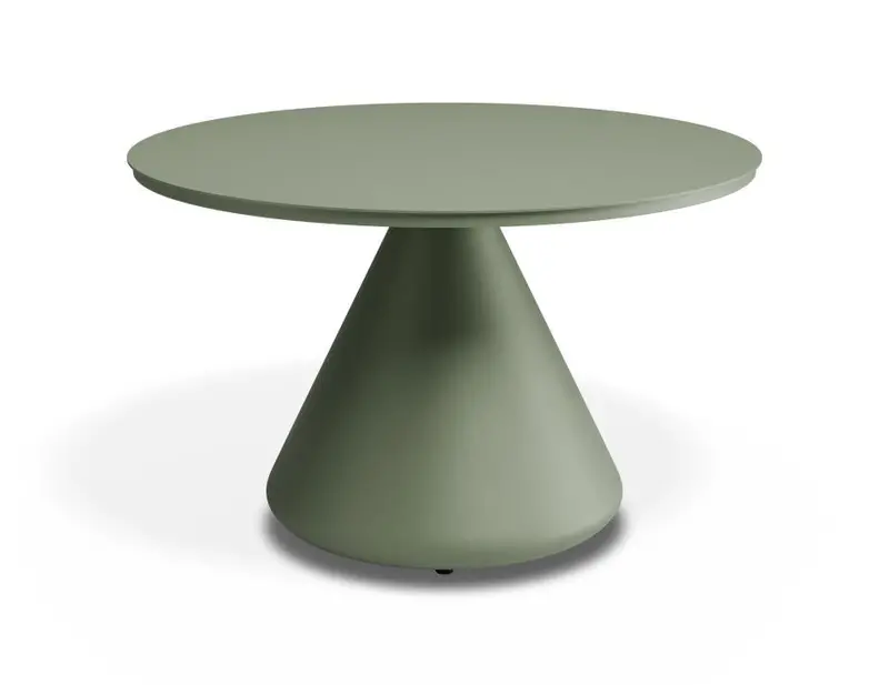Kora 71Cm Round Outdoor Coffee Table – Eucalyptus Green 1