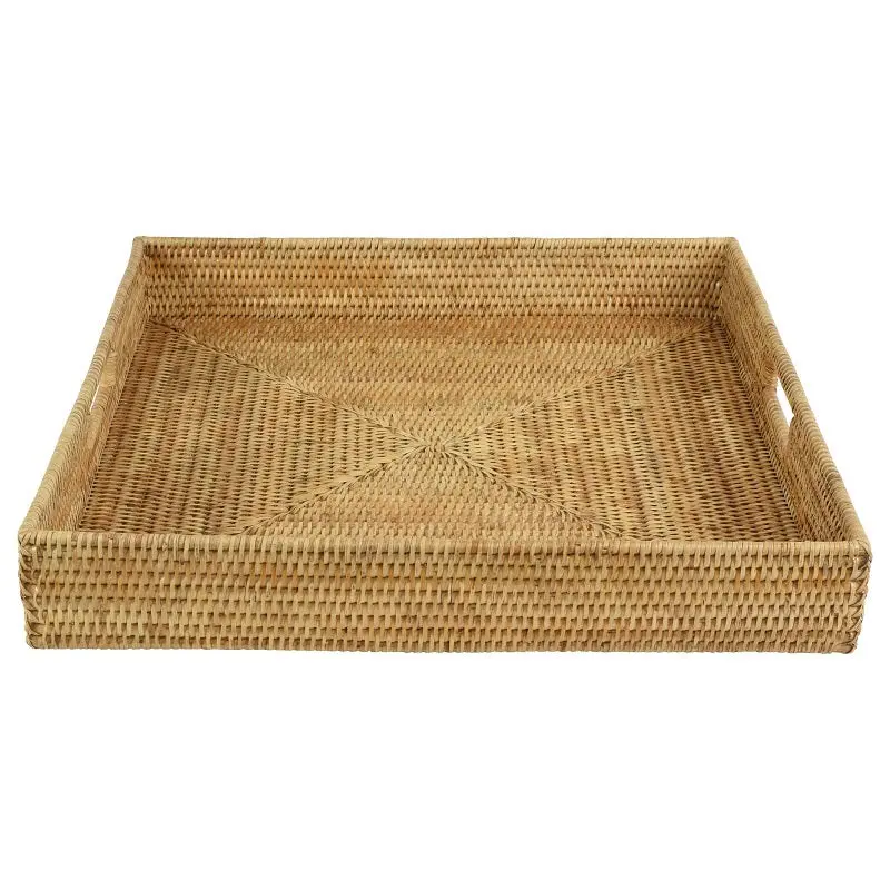 Large Square Mandalay Serving Tray 1