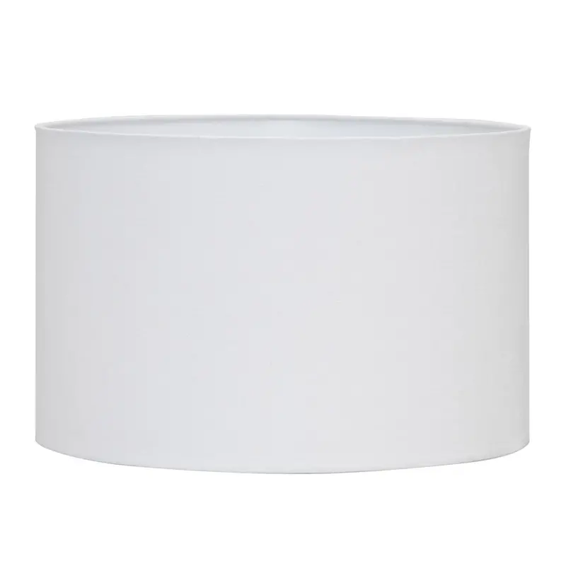 Larissa Medium Drum Shade – Pure White Design 1