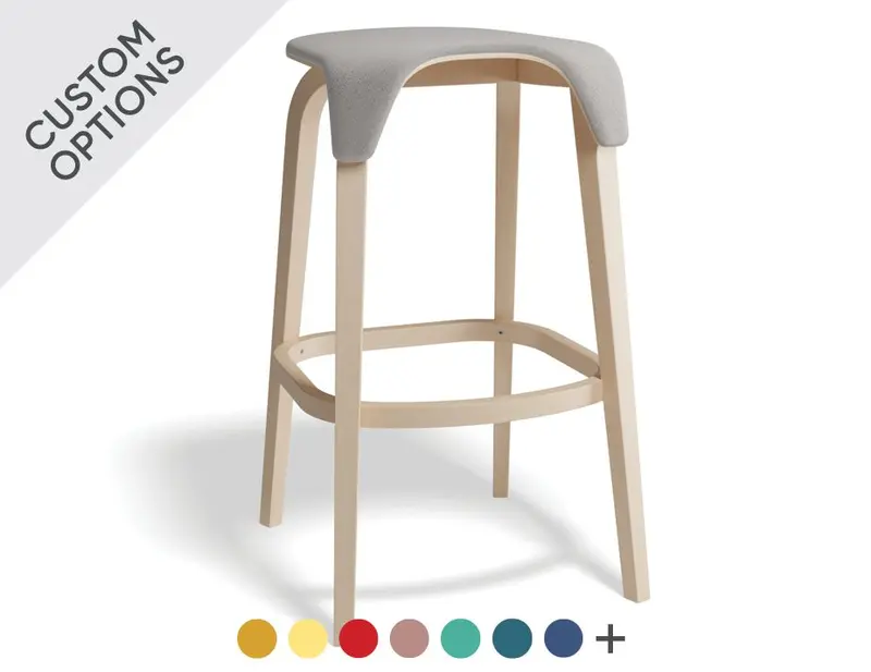 Leaf Stool By Ton – Padded Seat Only 1